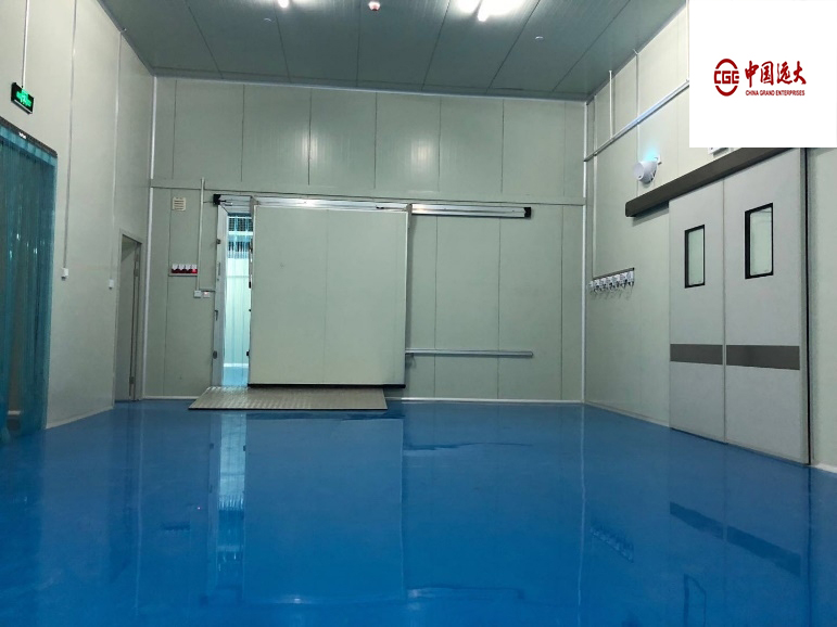 杭州中國遠(yuǎn)大7800m3生物制品成品冷藏庫建造工程